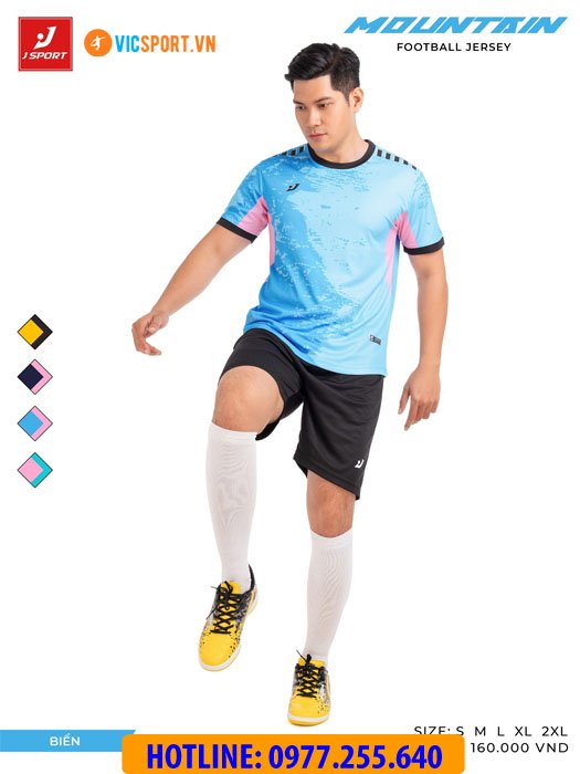 Áo bóng đá thiết kế không logo J-Sport Mountain - Hình ảnh 27