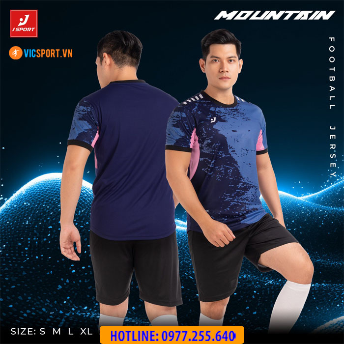 Áo bóng đá thiết kế không logo J-Sport Mountain - Hình ảnh 3