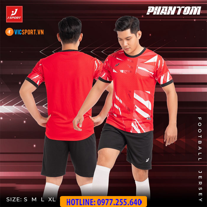 Áo bóng đá thiết kế không logo J-Sport Phantom - Hình ảnh 20