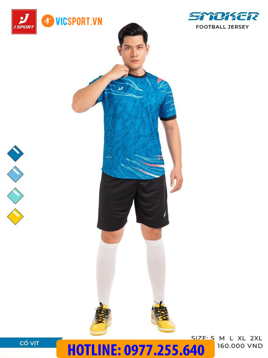Áo bóng đá thiết kế không logo J-Sport Smoker - Hình ảnh 33