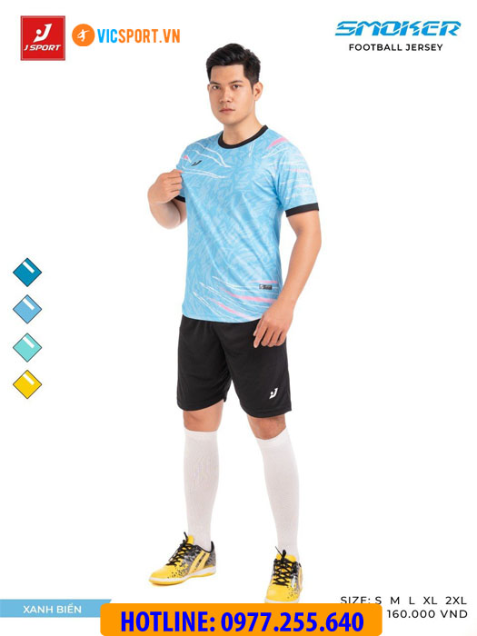 Áo bóng đá thiết kế không logo J-Sport Smoker - Hình ảnh 27