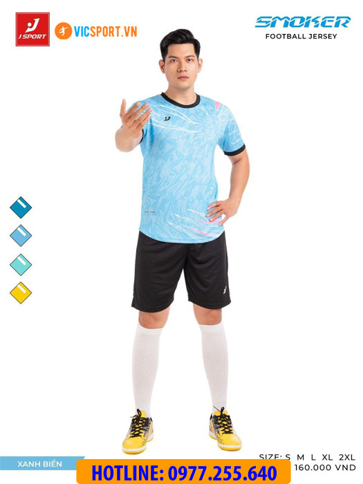 Áo bóng đá thiết kế không logo J-Sport Smoker - Hình ảnh 26