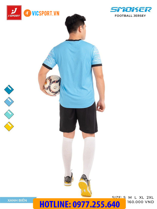 Áo bóng đá thiết kế không logo J-Sport Smoker - Hình ảnh 23
