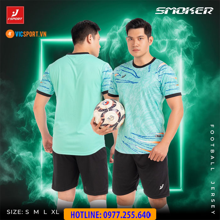 Áo bóng đá thiết kế không logo J-Sport Smoker - Hình ảnh 6