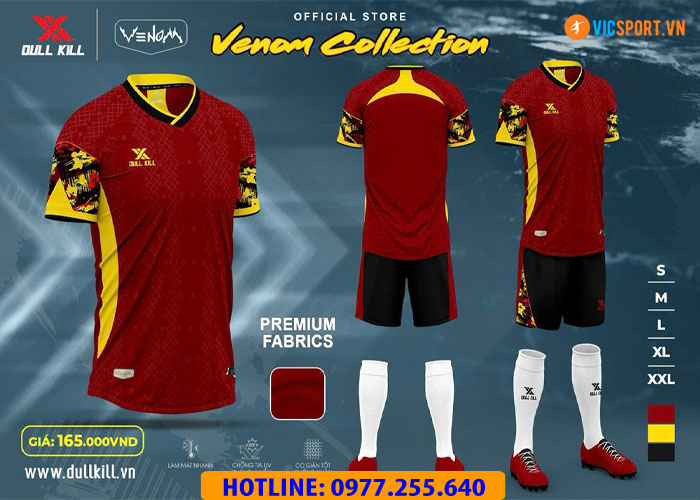 Áo đá banh không logo DullKill Venom - Hình ảnh 12