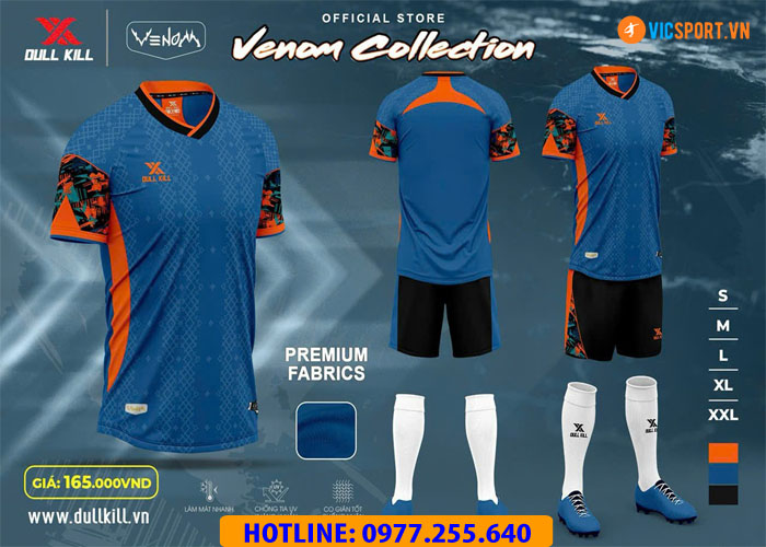 Áo đá banh không logo DullKill Venom - Hình ảnh 10