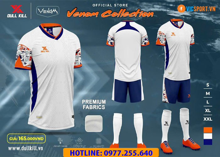 Áo đá banh không logo DullKill Venom - Hình ảnh 9