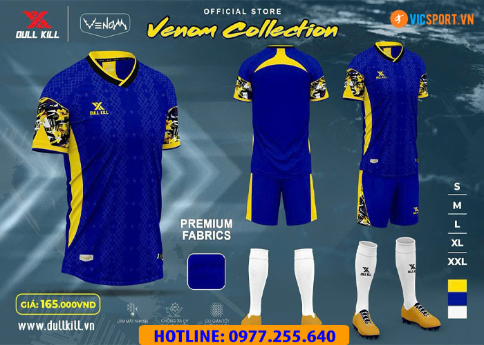 Áo đá banh không logo DullKill Venom - Hình ảnh 8