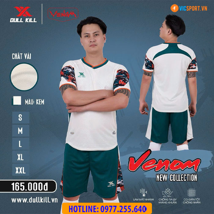 Áo đá banh không logo DullKill Venom - Hình ảnh 17