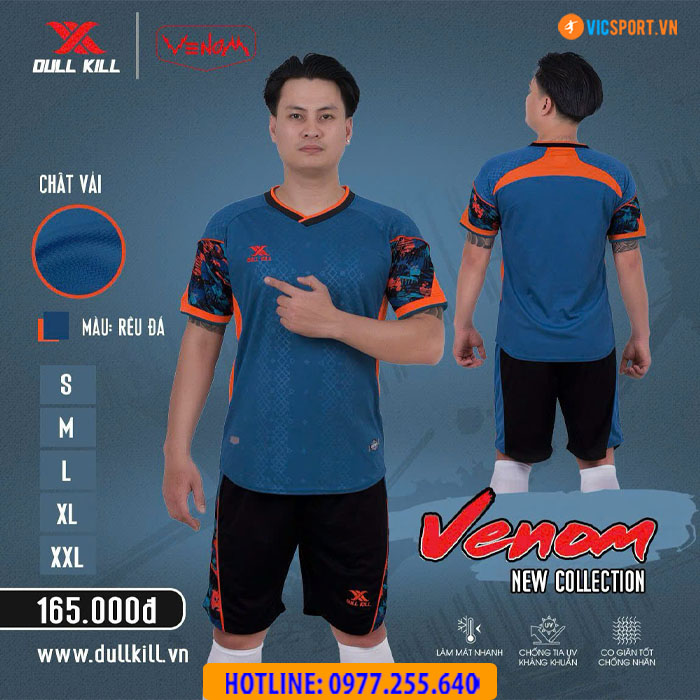 Áo đá banh không logo DullKill Venom - Hình ảnh 16