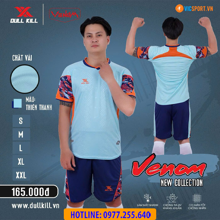 Áo đá banh không logo DullKill Venom - Hình ảnh 15