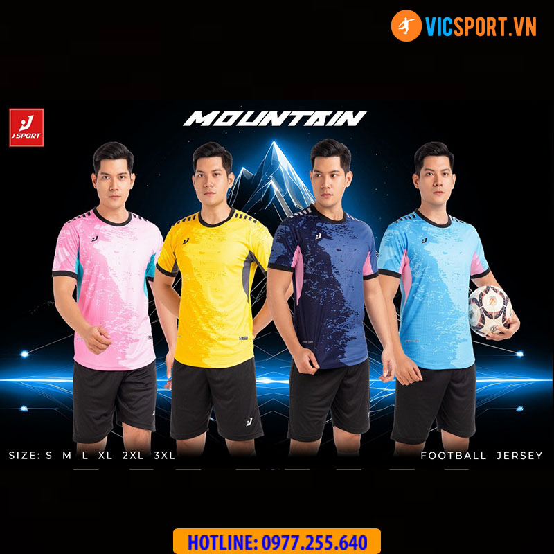 Áo bóng đá thiết kế không logo J-Sport Mountain - Hình ảnh 7