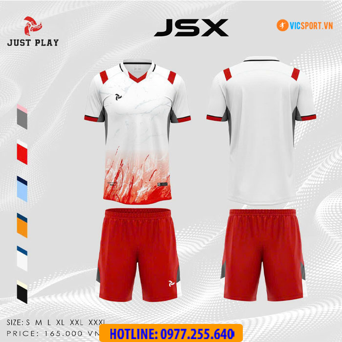 Áo đá banh không logo Justplay JSX - Hình ảnh 29