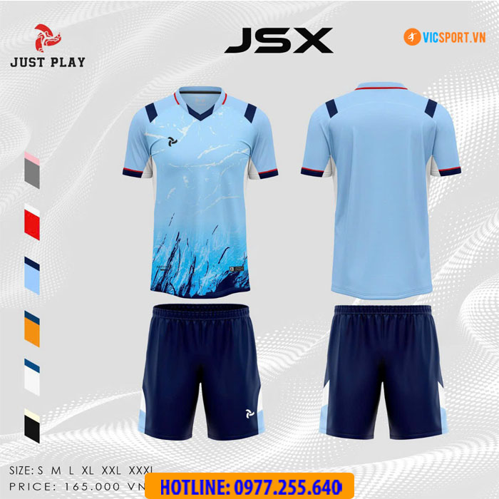 Áo đá banh không logo Justplay JSX - Hình ảnh 26