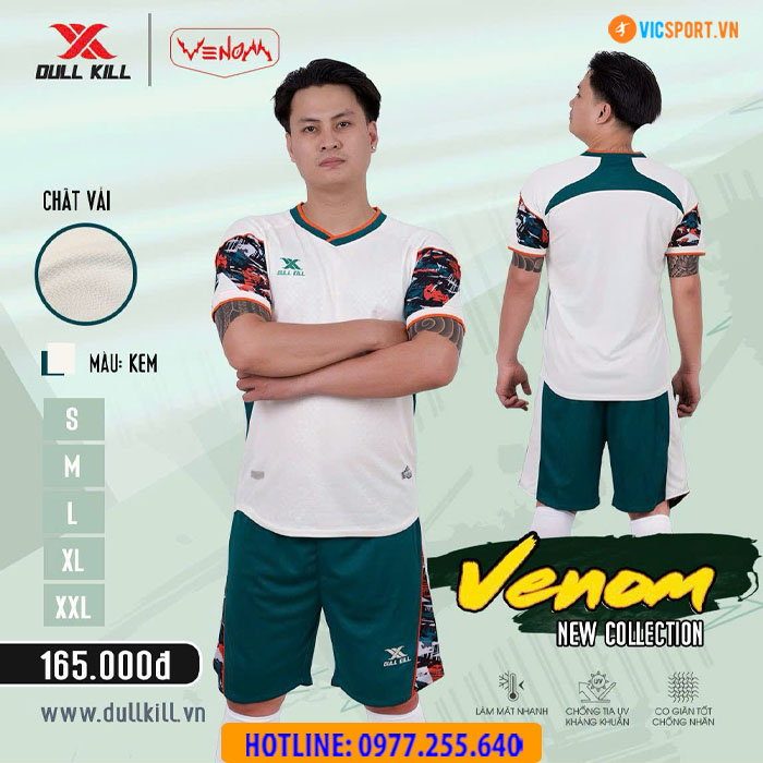 Áo đá banh không logo DullKill Venom - Hình ảnh 6