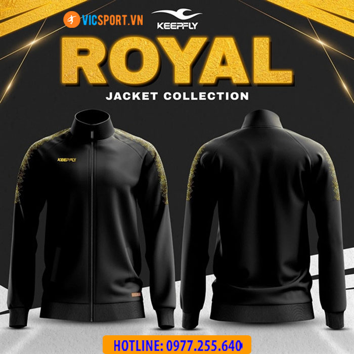 Áo khoác thể thao Keepfly Royal - Hình ảnh 6