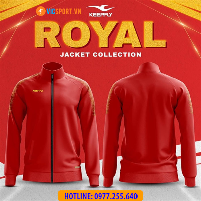 Áo khoác thể thao Keepfly Royal - Hình ảnh 5
