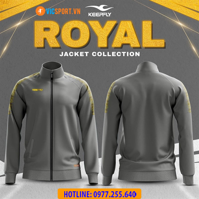 Áo khoác thể thao Keepfly Royal - Hình ảnh 4
