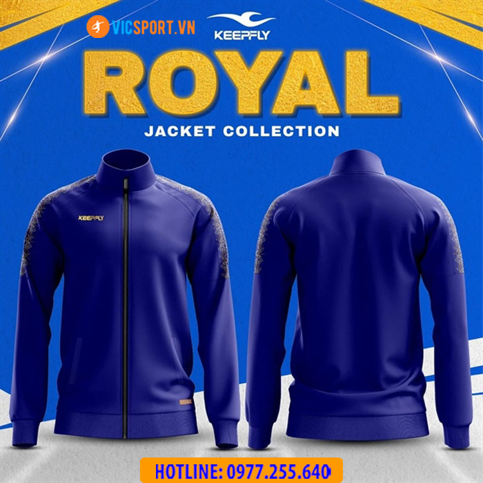 Áo khoác thể thao Keepfly Royal - Hình ảnh 3