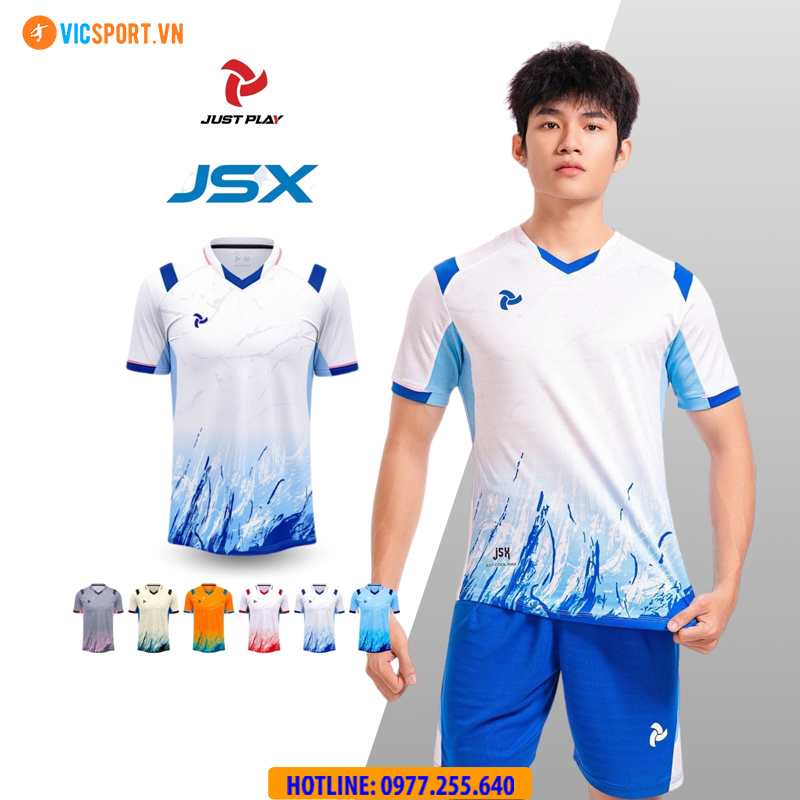 Áo đá banh không logo Justplay JSX - Hình ảnh 17