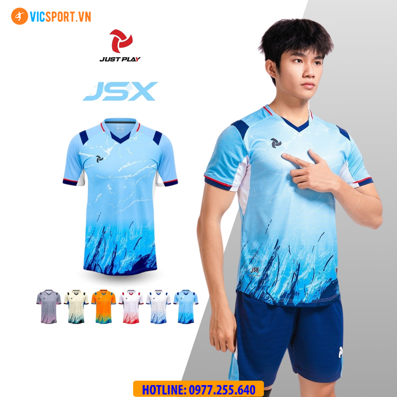 Áo đá banh không logo Justplay JSX - Hình ảnh 18