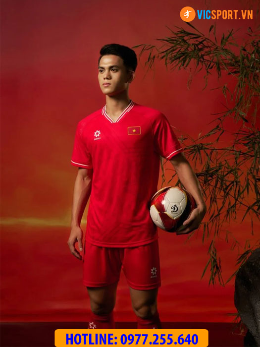 Áo bóng đá đội tuyển Việt Nam 2024 chính hãng (bản Fan) - Hình ảnh 17