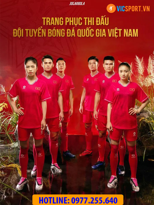 Áo bóng đá đội tuyển Việt Nam 2024 chính hãng (bản Fan) - Hình ảnh 16