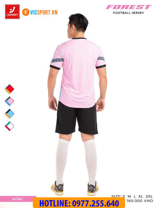 Áo bóng đá thiết kế không logo J-Sport Forest - Hình ảnh 24
