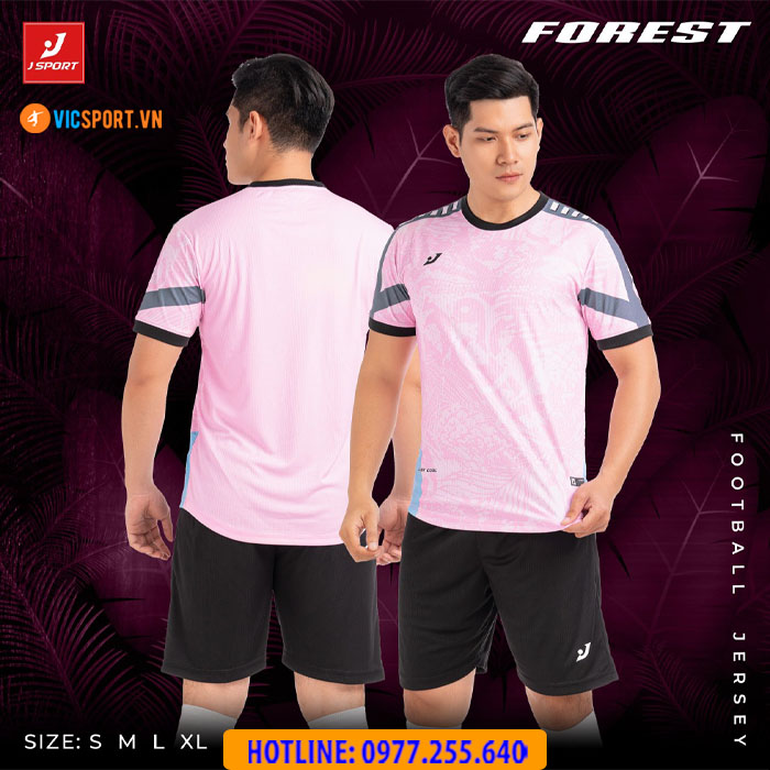 Áo bóng đá thiết kế không logo J-Sport Forest - Hình ảnh 5