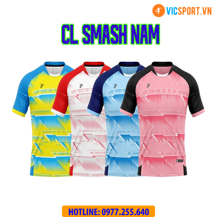 Áo cầu lông nam Justplay Smash - Hình ảnh 2