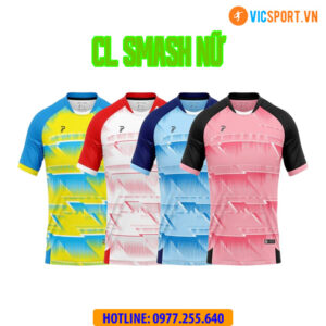 Áo cầu lông pickleball nữ Justplay Smash