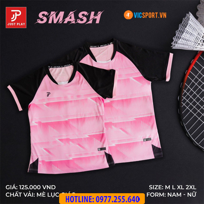 Áo cầu lông nam Justplay Smash - Hình ảnh 10
