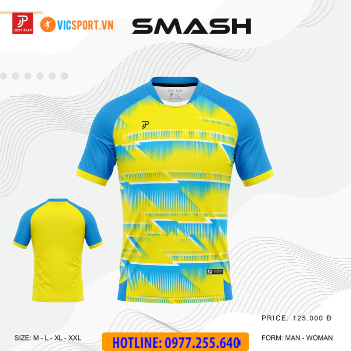 Áo cầu lông nam Justplay Smash - Hình ảnh 21