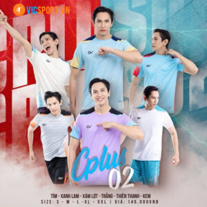 Áo đá banh không logo CV Cplus 02
