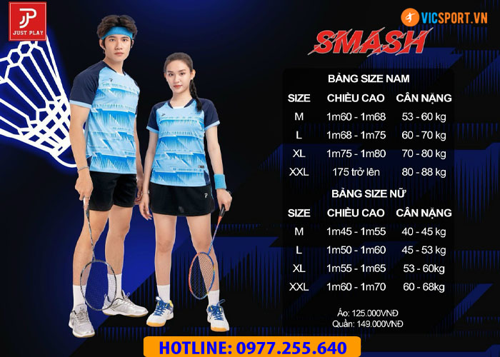 Áo cầu lông nam Justplay Smash - Hình ảnh 45