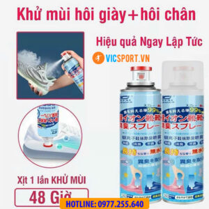 Bình xịt giày khử mùi (tặng kèm khi mua giày)