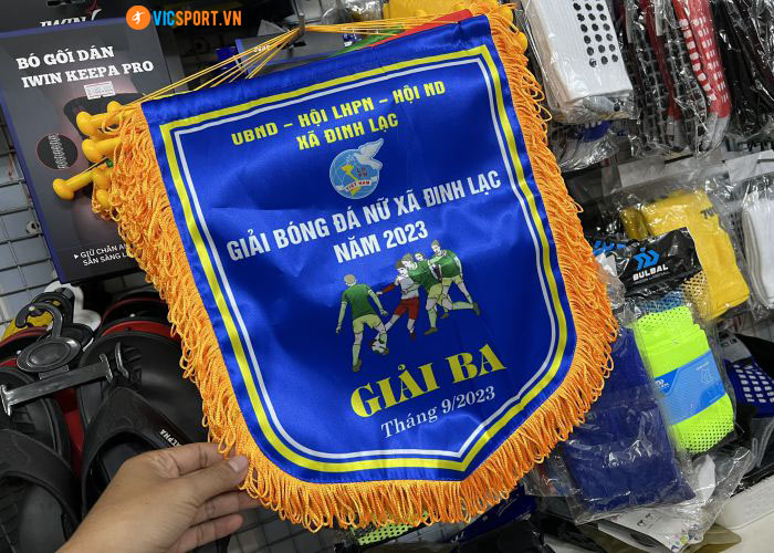 Cờ bầu lưu niệm - cờ giải (thiết kế theo yêu cầu) - Hình ảnh 26