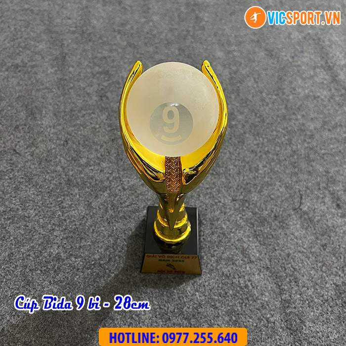 Cúp Bida - Cúp Billiards nhiều mẫu - Hình ảnh 10