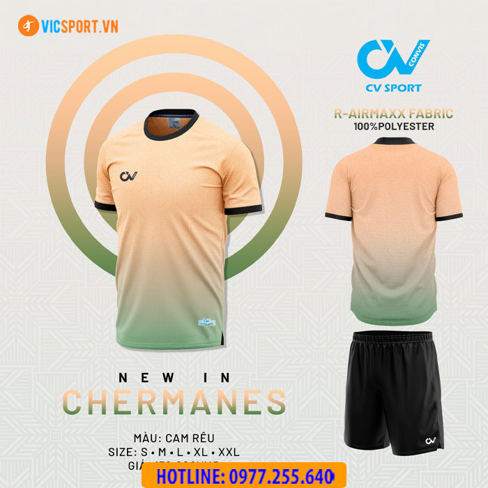 Áo bóng đá không logo CV Chermanes - Hình ảnh 12