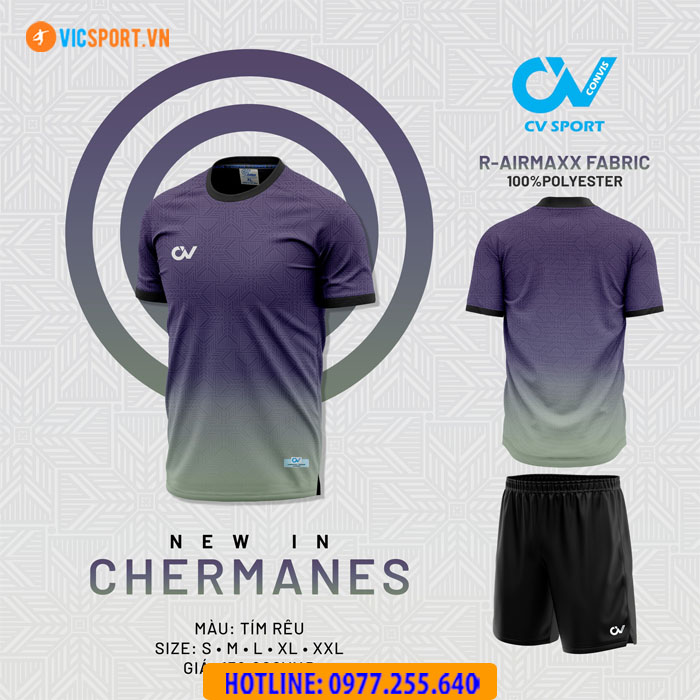 Áo bóng đá không logo CV Chermanes - Hình ảnh 11