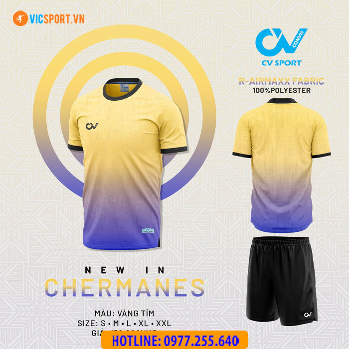 Áo bóng đá không logo CV Chermanes - Hình ảnh 15