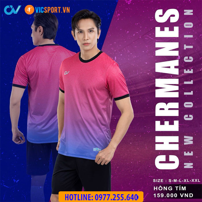 Áo bóng đá không logo CV Chermanes - Hình ảnh 7