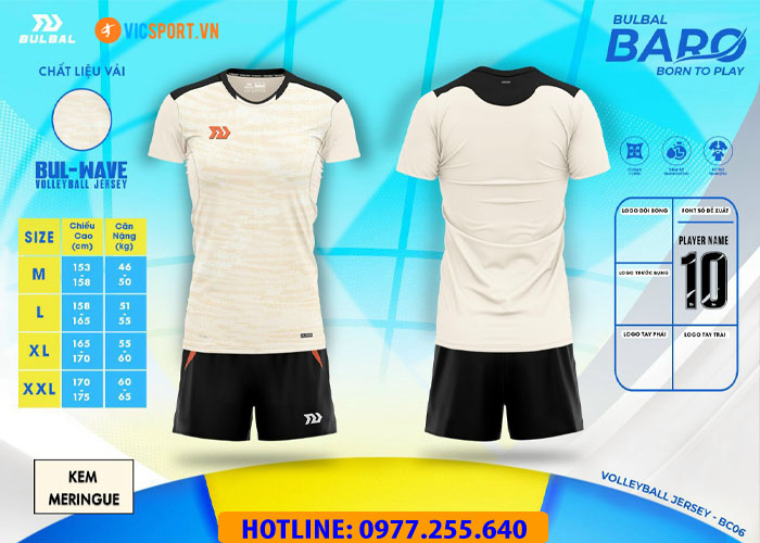 Quần áo bóng chuyền nam Bulbal Baro - Hình ảnh 9