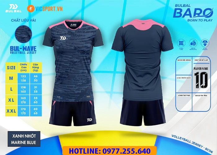 Quần áo bóng chuyền nam Bulbal Baro - Hình ảnh 11