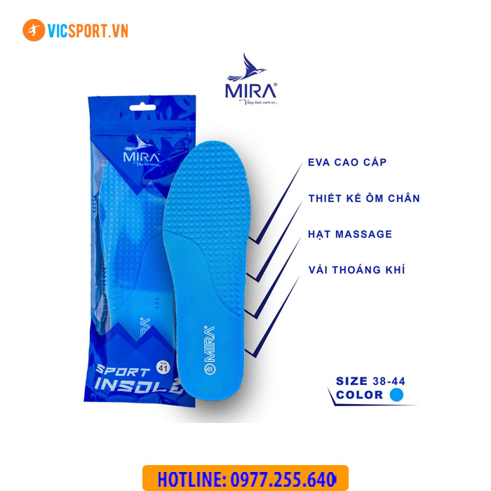 Miếng lót giày Mira Insole - Hình ảnh 11