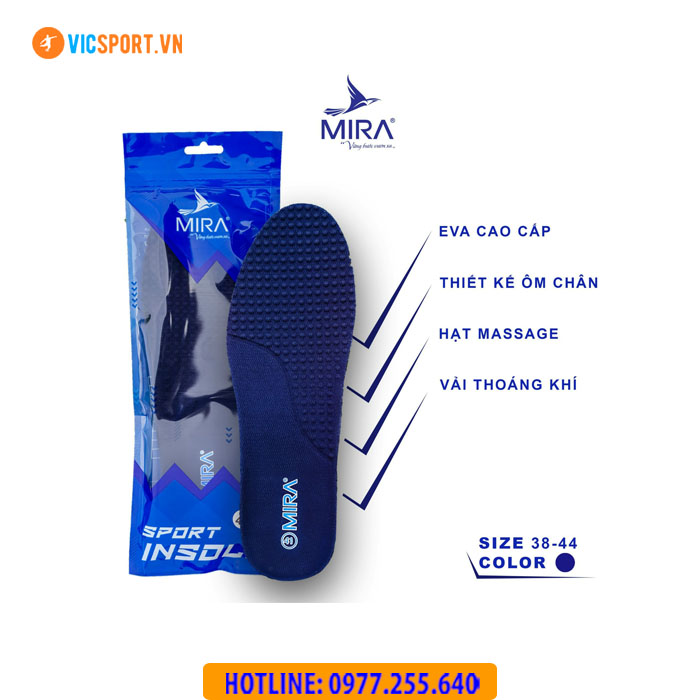 Miếng lót giày Mira Insole - Hình ảnh 7