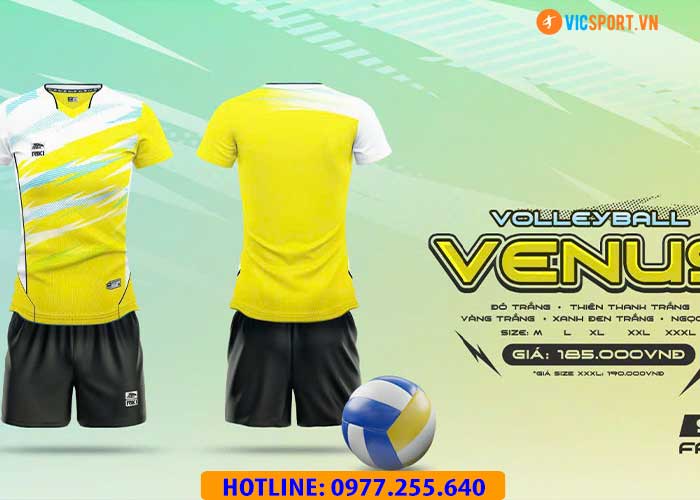Quần áo bóng chuyền nữ Riki Venus - Hình ảnh 24