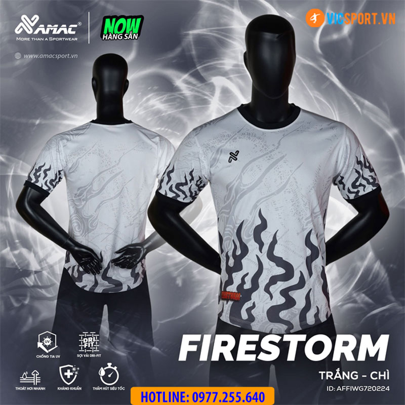 Áo đá banh thiết kế Amac Firestorm - Hình ảnh 20