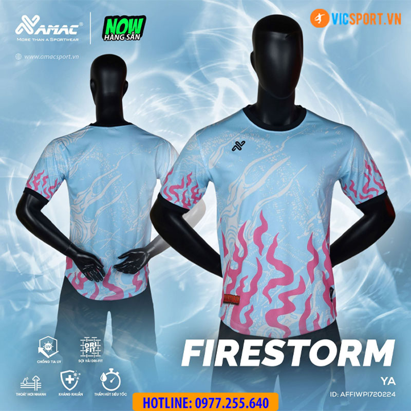 Áo đá banh thiết kế Amac Firestorm - Hình ảnh 16