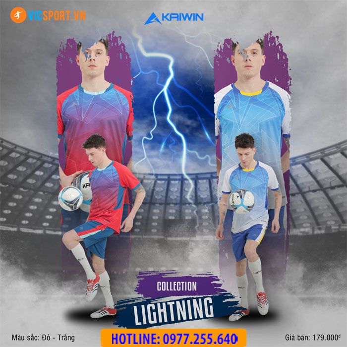Áo bóng đá không logo Kaiwin Lightning - Hình ảnh 9